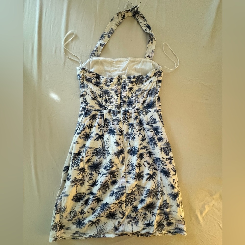 Abercrombie Palm Tree Halter Dress - Picture 8 of 8